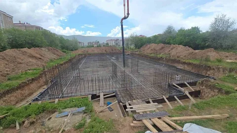 Karakoçan’da Müftülük Binası Temeli Atıldı