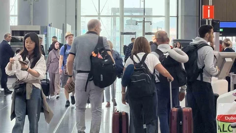 İstanbul Havalimanı'nda Bayram Yoğunluğu Başladı
