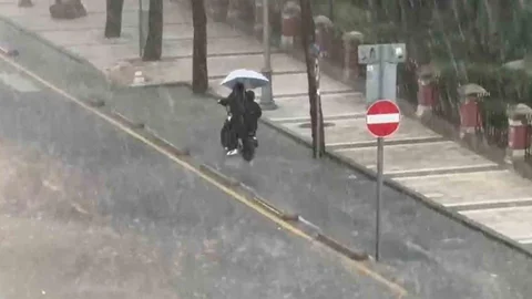 Muğla'da Sağanak ve Dolu Etkisi