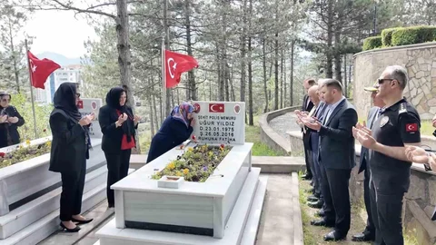 Şehit Polis Uğur Yıldız Anıldı