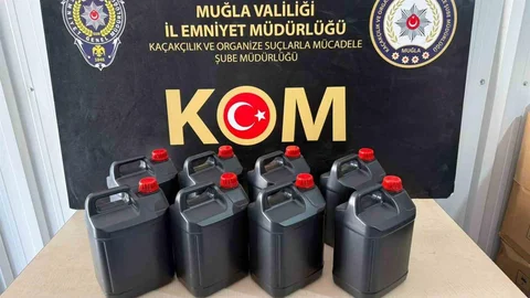 Muğla'da Sahte Alkol Operasyonu Düzenlendi