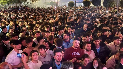 Trabzon'da Türkiye Kupası Sevinci