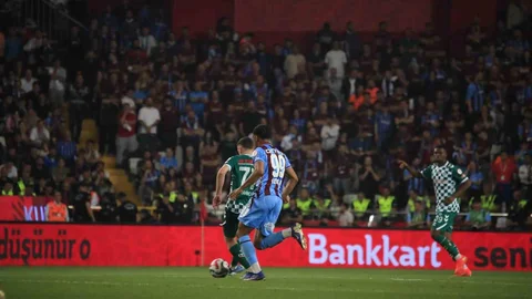 Trabzonspor, Konyaspor'u Yendi