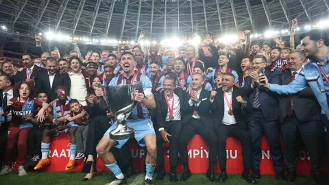 Trabzonspor Ziraat Türkiye Kupası’nı Kazandı