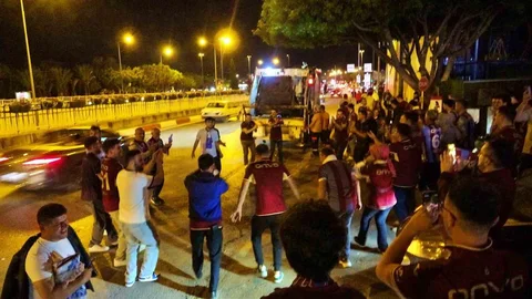 Antalya'da Trabzonspor Coşkusu