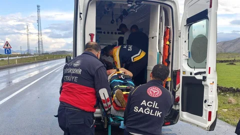Van Çaldıran'da Trafik Kazası Oldu