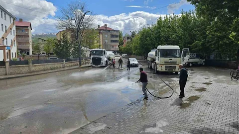 Hasköy'de Bayram Temizliği Başladı