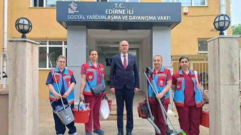 Edirne'de Vefa Projesi ile Yaşlılara Destek