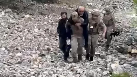 Tunceli'de Jandarmanın Yardımıyla Yaralı Vatandaş Kurtarıldı
