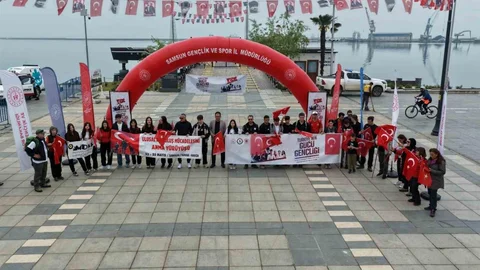Dağcılık Yürüyüşü Samsun'da Başladı