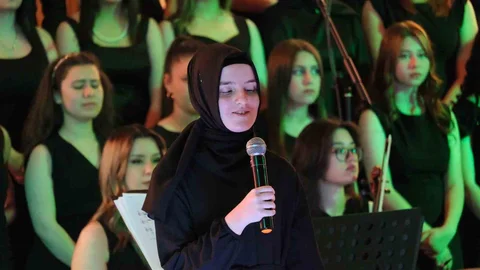 Karaman'da Lise Öğrencileri Konser Verdi