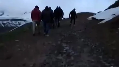 Tunceli'de Mahsur Kalan Vatandaş Kurtarıldı