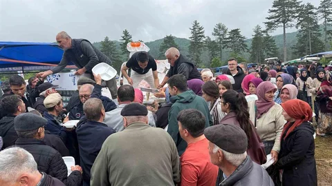Çan'da Geleneksel Yörük Hayrı Yapıldı