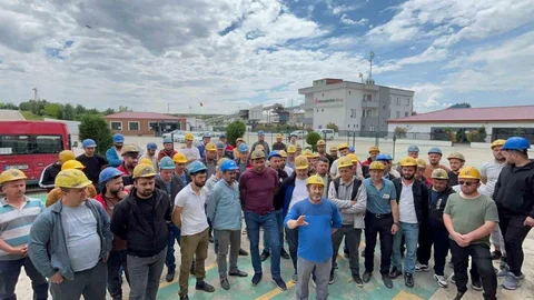 Edirne’de Madencilik İşçileri Grevde