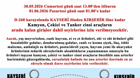 Kayseri'de Trafik Yoğunluğu Önlemleri