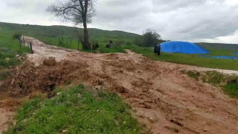 Çorum'da Sağanak Yağış Sonrası Sel Felaketi