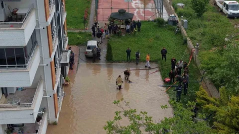 Tokat'ta Su Baskınları İçin Destek Çalışmaları