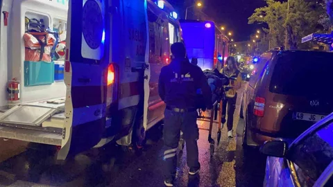 Karaman'da Otobüsten İnen Yolcuya Bisiklet Çarptı