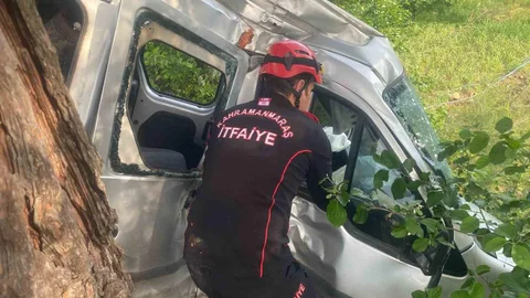 Kahramanmaraş'ta Trafik Kazası: 4 Yaralı