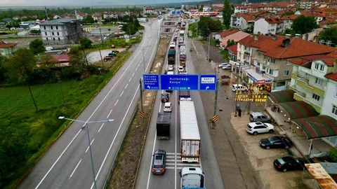 Afyonkarahisar'da Bayram Trafiği Yoğunluğu