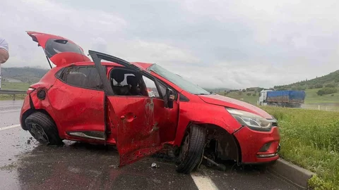 Afyonkarahisar'da Trafik Kazası