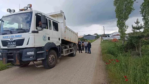Bilecik'te Bayram Öncesi Yol Çalışmaları
