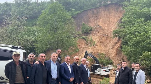 Giresun'da Heyelan Alarmı Verildi
