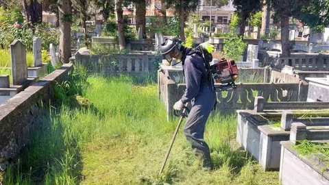 Ordu'da Mezarlıklar Bayrama Hazırlanıyor