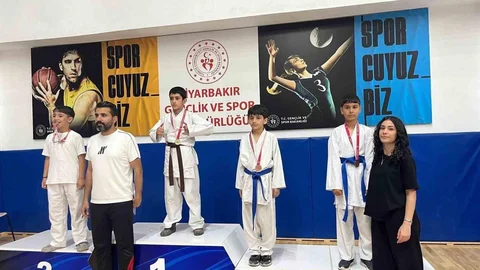 Çermikli Sporcular Şampiyonada Başarı Elde Etti
