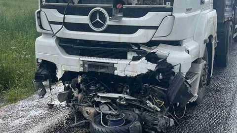Afyonkarahisar'da Motosiklet Kazası
