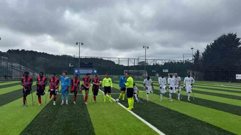 Şahinbey'de Ampute Futbol Takımı Galip Geldi