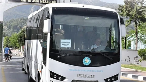 Manisa'da Ücretsiz Mezarlık Seferleri