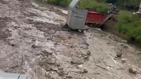 Yozgat'ta Sel Sonrası Temizlik Yapıldı