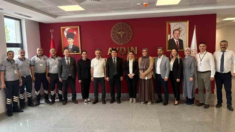 Aydın'da Bayram Kutlaması Yapıldı