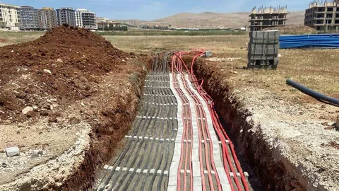 Ergani'de Enerji Altyapısı Gelişiyor