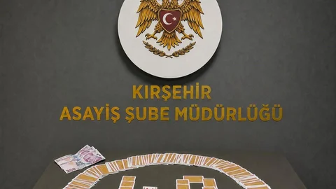Kırşehir'de Kumar Oynayanlara Ceza Verildi