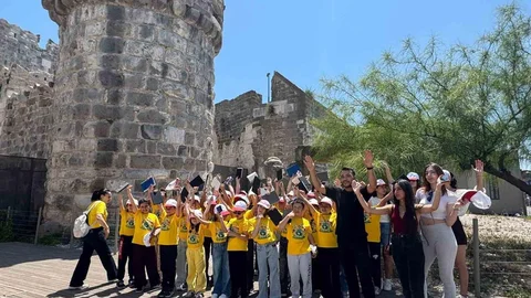 Muğla'da Öğrenciler Tarihe Yolculuk Yaptı