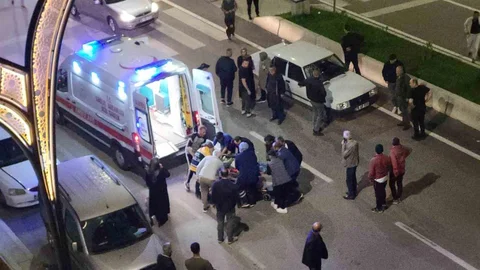 Karabük'te Yaya Kazası
