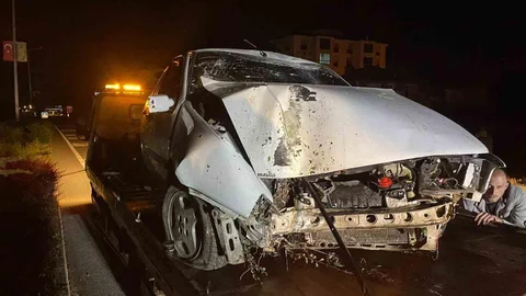 Karaman'da Trafik Kazası: 1 Yaralı