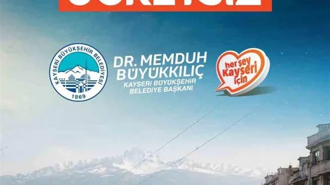 Kayseri'de Tramvaylar Bayramda Ücretsiz Olacak