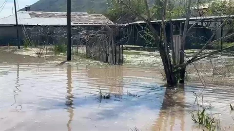 Kağızman'da Baraj Taşkını Yaşandı