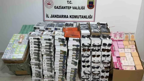 Gaziantep'te Kaçak Malzeme Operasyonu