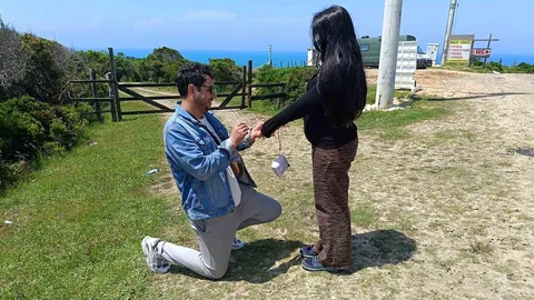 Sinop'ta Romantik Evlilik Teklifi