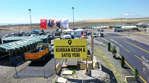 Kocasinan'da Modern Kurban Kesim ve Satış Alanları Hazır