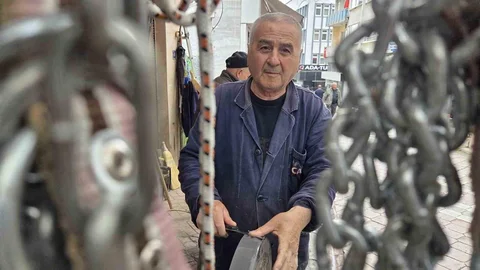 Samsun'da Eski Bıçaklar Tercih Ediliyor