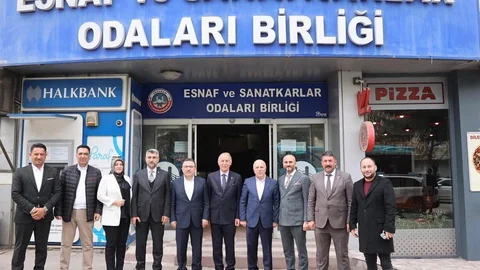AK Parti Erzurum Milletvekili’nden ESOB’a Ziyaret
