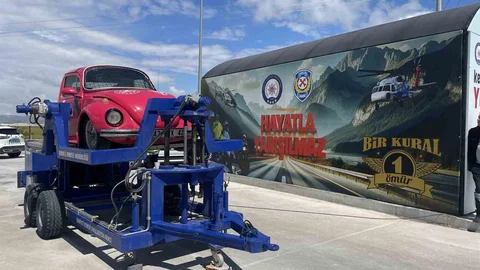 Bayram Tatilinde Konya'da Yaşam Tüneli Uygulaması