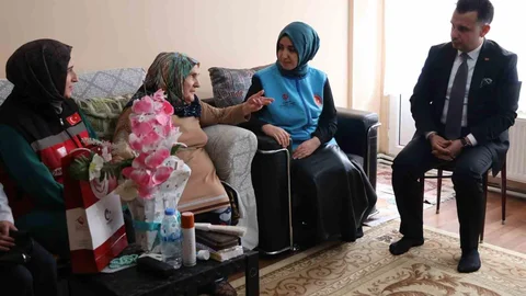 Kurban Bayramı Öncesi Vefa Ziyareti Erzurum'da Gerçekleşti