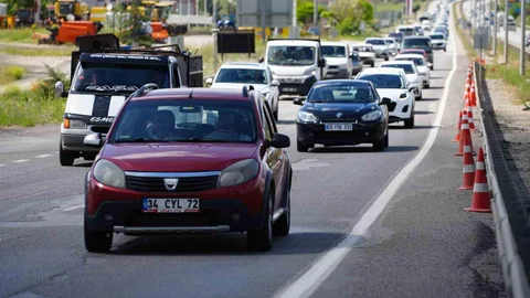 Kırıkkale'de Trafik Akışı Kesintisiz Devam Ediyor