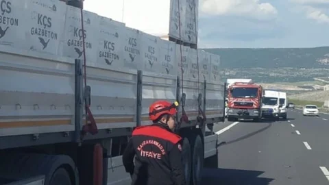 Gaziantep'te Tır Kazası: 1 Ölü, 2 Yaralı
